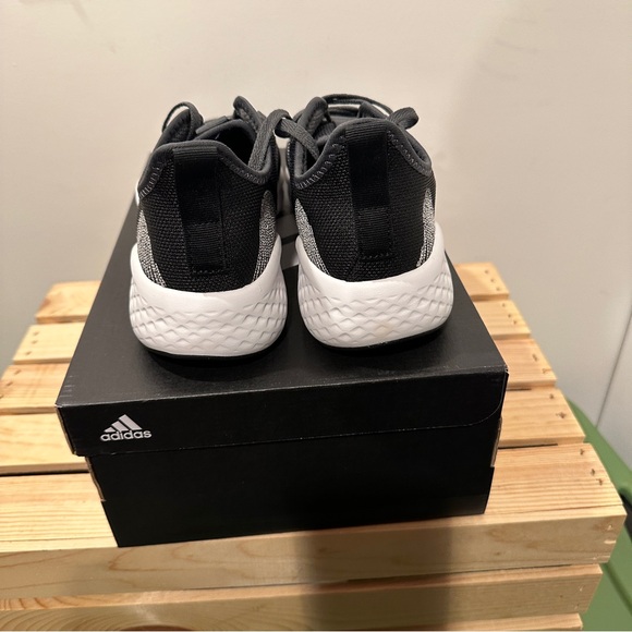 NEW Adidas Fluidflow 2.0 Men's Dark Gray Athletic Shoes 10.5 - Picture 11 of 14